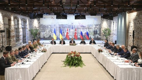 SASTANAK RUSIJE I UKRAJINE U ISTANBULU: Delegacije na pauzi nakon dva sata SASTANAK RUSIJE I UKRAJINE U ISTANBULU: Delegacije na pauzi nakon dva sata