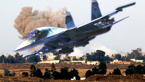 UNIŠTENE BAZE MILITANATA: Ruska avijacija dejstvovala u sirijskoj provinciji Homs