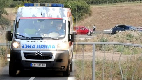 POVREĐENO PET OSOBA: Saobraćajna nesreća kod Bubanj Potoka, troje prevezeno na VMA