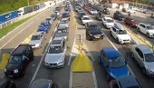 DUGAČKE KOLONE: Velike gužve na putevima i naplatnim rampama posle praznika (VIDEO)