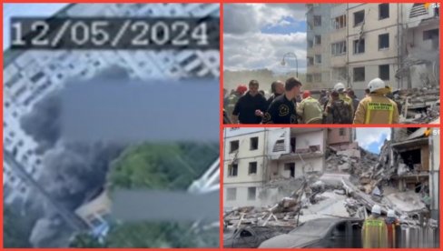 POGLEDAJTE - TRENUTAK UKRAJINSKOG NAPADA NA STAMBENU ZGRADU U BELGORODU: Oglasilo se rusko MO - Stanovnici se evakuišu (VIDEO)