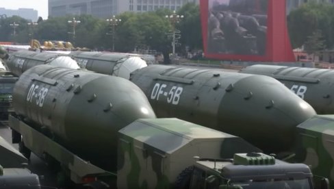 PANIKA U VAŠINGTONU CELA AMERIKA U DOMETU KINESKE RAKETE: Peking prikazao novu nuklearnu raketu DF-5B (VIDEO) PANIKA U VAŠINGTONU CELA AMERIKA U DOMETU KINESKE RAKETE: Peking prikazao novu nuklearnu raketu DF-5B (VIDEO)
