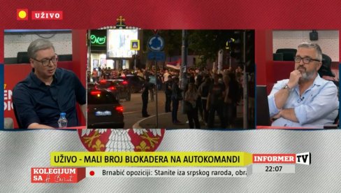 ZNAO SAM DA JE ĐAVO ODNEO ŠALU Vučić: To je mnogo opaka poruka zlikovaca blokadera ZNAO SAM DA JE ĐAVO ODNEO ŠALU Vučić: To je mnogo opaka poruka zlikovaca blokadera