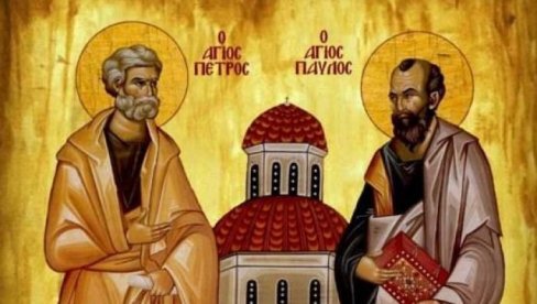 VELIKI PRAZNIK I CRVENO SLOVO: Slava brojnih porodica - sutra je Petrovdan VELIKI PRAZNIK I CRVENO SLOVO: Slava brojnih porodica - sutra je Petrovdan