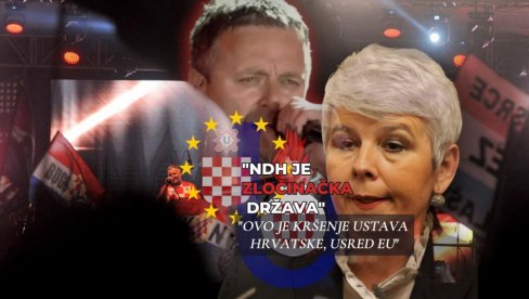 O OVOME MEDIJI ĆUTE Bivša premijerka rešila da sve iznese javno: NDH je zločinačka država, a zvanični Zagreb joj se klanja i to usred EU O OVOME MEDIJI ĆUTE Bivša premijerka rešila da sve iznese javno: NDH je zločinačka država, a zvanični Zagreb joj se klanja i to usred EU