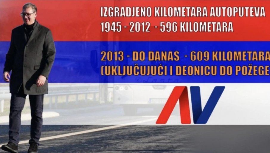 Vučić za 12 godina izgradio više nego Tito, Sloba, Koštunica i Tadić zajedno Vučić za 12 godina izgradio više nego Tito, Sloba, Koštunica i Tadić zajedno