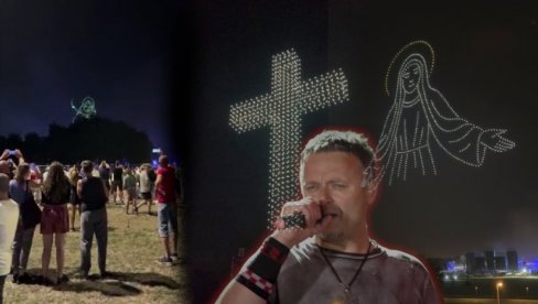 UKAZALA IM SE GOSPA NA NEBU Jato dronova formiralo i križ - veličaju ustaštvo, a ističu krst i Bogorodicu (VIDEO) UKAZALA IM SE GOSPA NA NEBU Jato dronova formiralo i križ - veličaju ustaštvo, a ističu krst i Bogorodicu (VIDEO)