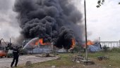 NOVOSTI NA LICU MESTA: Dramatični snimci požara u Nišu (VIDEO)