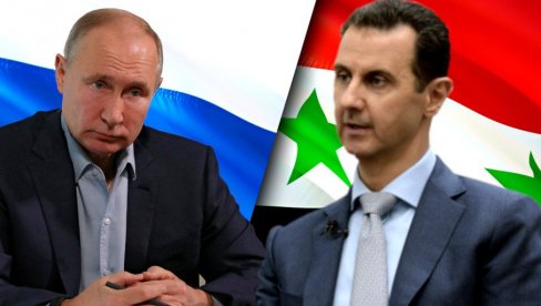 САСТАНАК У КРЕМЉУ: Путин разговарао са Асадом