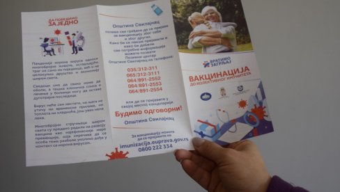 LETAK O VAKCINACIJI ZA SVAKOG GRAĐANINA: Opština Svilajnac šalje obaveštenja na kućnu adresu