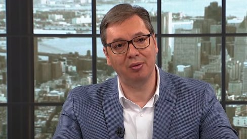 VUČIĆ NA PINKU: Predsednik Srbije gost Nacionalnog dnevnika