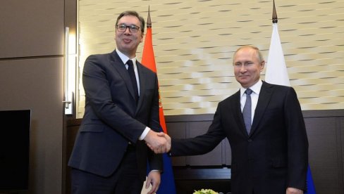 PUTIN POZVAO VUČIĆA U MOSKVU