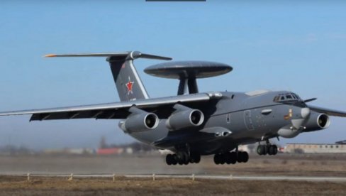 UKRAJINA STREPI OD VELIKOG RUSKOG NAPADA: Nakon dužeg vremena, VKS Rusije ponovo koristi avione AWACS A-50 (VIDEO)