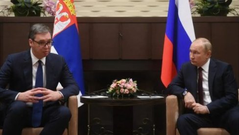 VERUJEM DA ĆU RAZGOVARATI I SA PREDEDNIKOM PUTINOM Predsednik Vučić: Srbija nije neprijateljska zemlja Ruskoj Federaciji