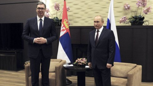 NOVOSTI SAZNAJU: Sutra telefonski razgovor Vučića i Putina