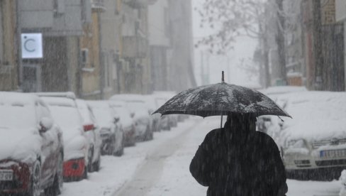 U OVOM DELU SRBIJE DANAS I DO 15 CM NOVOG SNEGA Oglasio se RHMZ: Kakvo nas vreme očekuje u naredna tri dana