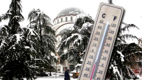 STIŽE SNEG U OVE DELOVE SRBIJE: Temperatura i do minus 4  (FOTO)