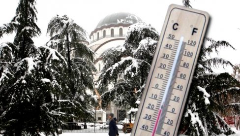 OVO JE DETALJNA PROGNOZA ZA DRUGU NEDELJU JANUARA: Ponovo najavljen sneg, najniža temperatura i do minus 8  (FOTO)