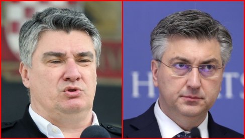 TU SRAMOTU TREBA MAKNUTI S PANTOVČAKA Plenković i Milanovi ponovo u klinču - perje po Hrvatskoj leti i zbog slanja vojnika u Ukrajinu