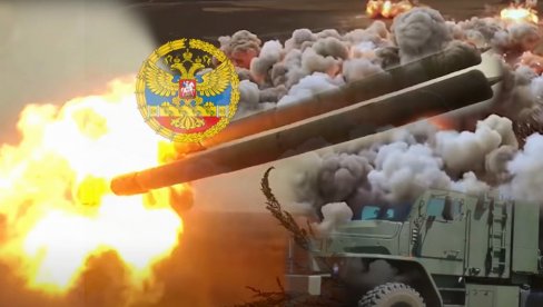 RAT U UKRAJINI: TOS-1 spalio položaje Ukrajinaca