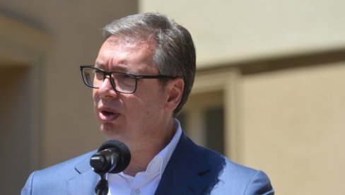 VUČIĆ SE OBRAĆA IZ BRISELA (VIDEO)