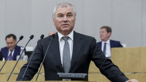 VOLODIN PORUČIO ZAPADU: Rusija ima pravo da koristi oružje protiv vojnih ciljeva napadačkih zemalja