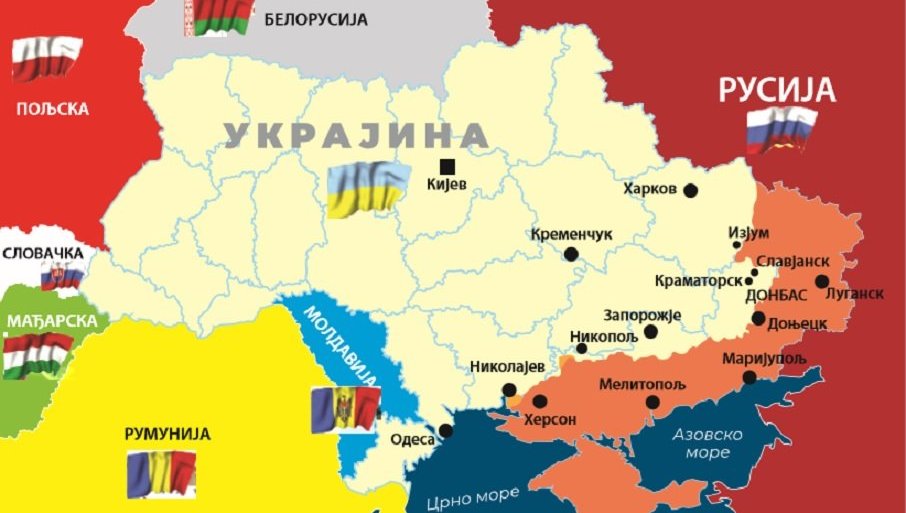 Граница украины и венгрии карта