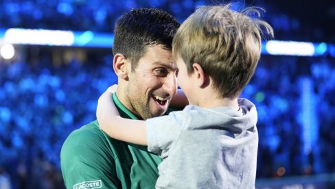 "SAMO JE JEDNOM DOŠAO IZ ŠKOLE": Novak Đoković otkrio zbog čega mu sin navija za Partizan