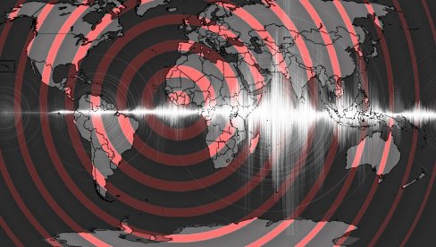 СНАЖНО ПОДРХТАВАЊЕ ТЛА: Регистрован земљотрес јачине 6 степени по Рихтеру