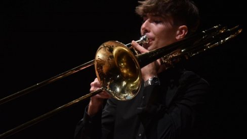 DVE DECENIJE MULTIKULTIVATORA: Trombonista Đorđo Damjanić u sali BGF