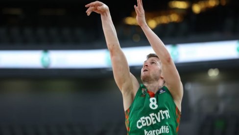 KOŠARKAŠI CEDEVITA OLIMPIJE POTOPILI MORNAR: Šampion Slovenije zagrejao se za Valensiju