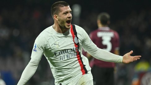 LUKA JOVIĆ JE ZNATNO PODIGAO NIVO IGRE: Hoće li ga Pioli uvrstiti u startnih 11 protiv Rome?