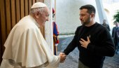 ZELENSKI STIŽE U ITALIJU: Sastaće se sa papom Franjom, ovo je razlog