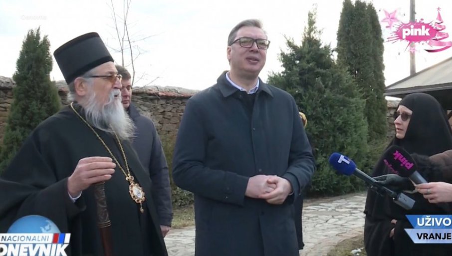 PREDSEDNIK U VRANJU: Vučić u obilasku rekonstruisane bolnice (FOTO/VIDEO)