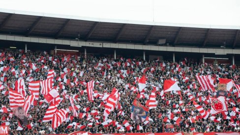 LOŠA VEST ZA DELIJE: Navijačima crveno-belih zabranjeno gostovanje u Ligi šampiona na ovom stadionu?!