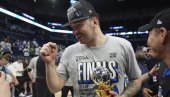 PRAVI BALKANAC! Pogledajte šta je Luka Dončić uradio kada je Dalas uveo u finale NBA lige (VIDEO)