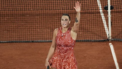 SABALENKA GAZI NA ROLAN GAROSU: Beloruskinja ubedljiva protiv Badose za osminu finala