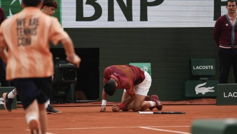 SKANDAL U FINALU ROLAN GAROSA: Novak Đoković nije mogao da veruje šta se dešava u Parizu tokom borbe za grend slem trofej