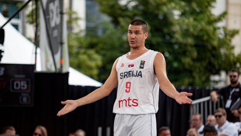 SVI ŽELE BAŠ NAS DA POBEDE: Mihailo Vasić svestan da će reprezentacija Srbije u basketu u Parizu imati metu na leđima
