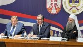 JEDAN NAROD, JEDAN SABOR - SRBIJA I SRPSKA: Održan moleban u Hramu Svetog Save; Vučić se obraća na zajedničkoj sednici vlada (FOTO/VIDEO)