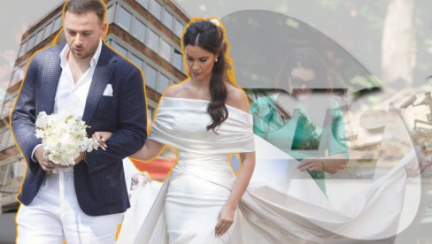 КОЛЕГА СА РТС-а: Видите ко је први стигао на свадбу Драгане Косјерине