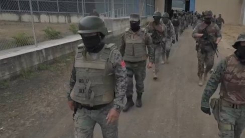 EKVADORSKI ZATVOR: Pogledajte kako izgleda kad uđe 1000 vojnika (VIDEO)
