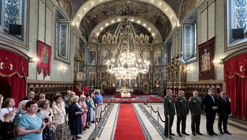 PRE156 GODINA UBIJEN JE KNEZA MIHAILO OBRENOVIĆ: Predstavnici države i Vojske položili vence na ceremoniji u Sabornoj crkvi