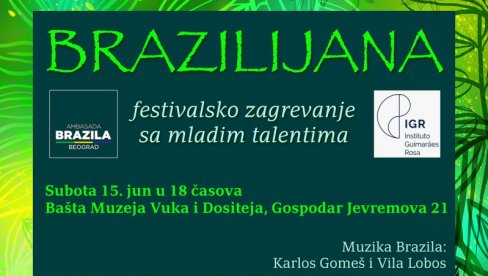 ZVUK ZALASKA SUNCA: ArtLink festival organizuje Brazilijana festivalsko zagrevanje
