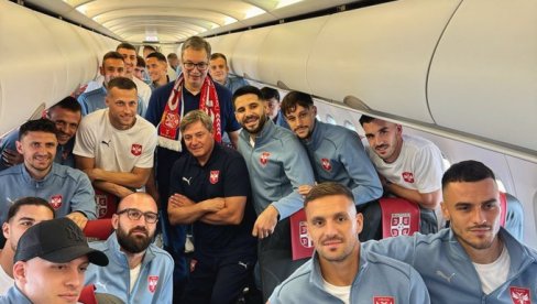 DRAGI NAŠI FUDBALERI...  Predsednik Aleksandar Vučić poslao poruku srpskoj reprezentaciji posle meča sa Engleskom na EURO 2024