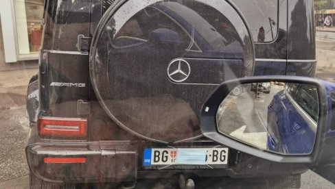 NEVEROVATAN SLUČAJ BAHATOG PARKIRANJA U BEOGRADU: Pogledajte šta je uradio vozač "AMG mercedesa" (FOTO)