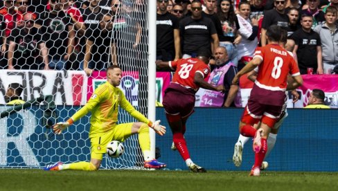 EURO 2024, MAĐARSKA - ŠVAJCARSKA: Kakva utakmica u Kelnu, neverovatan promašaj Mađara! (VIDEO)