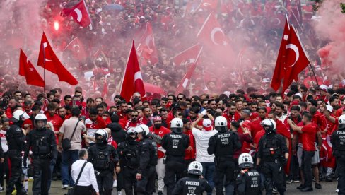 TURSKA - GRUZIJA: Nestvarne scene na EURO 2024!