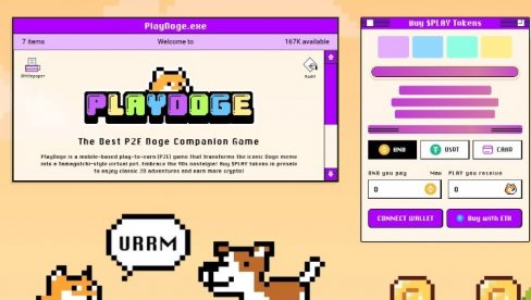 Cena Flokija ponovo raste dok se nova P2E meme kriptovaluta PlayDoge približava 5 miliona dolara u pretprodaji