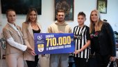 GOLEADA HUMANOSTI FUDBALERA VELIKOG SRCA: Fondacija Mozzart donirala 7.820.000 dinara tokom Superlige